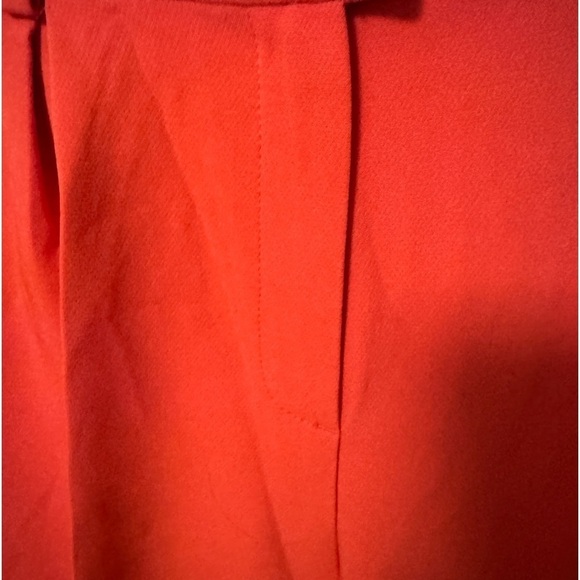 COLLUSION Tailored Straight Leg Red Pants in Size 4 - Picture 12 of 13